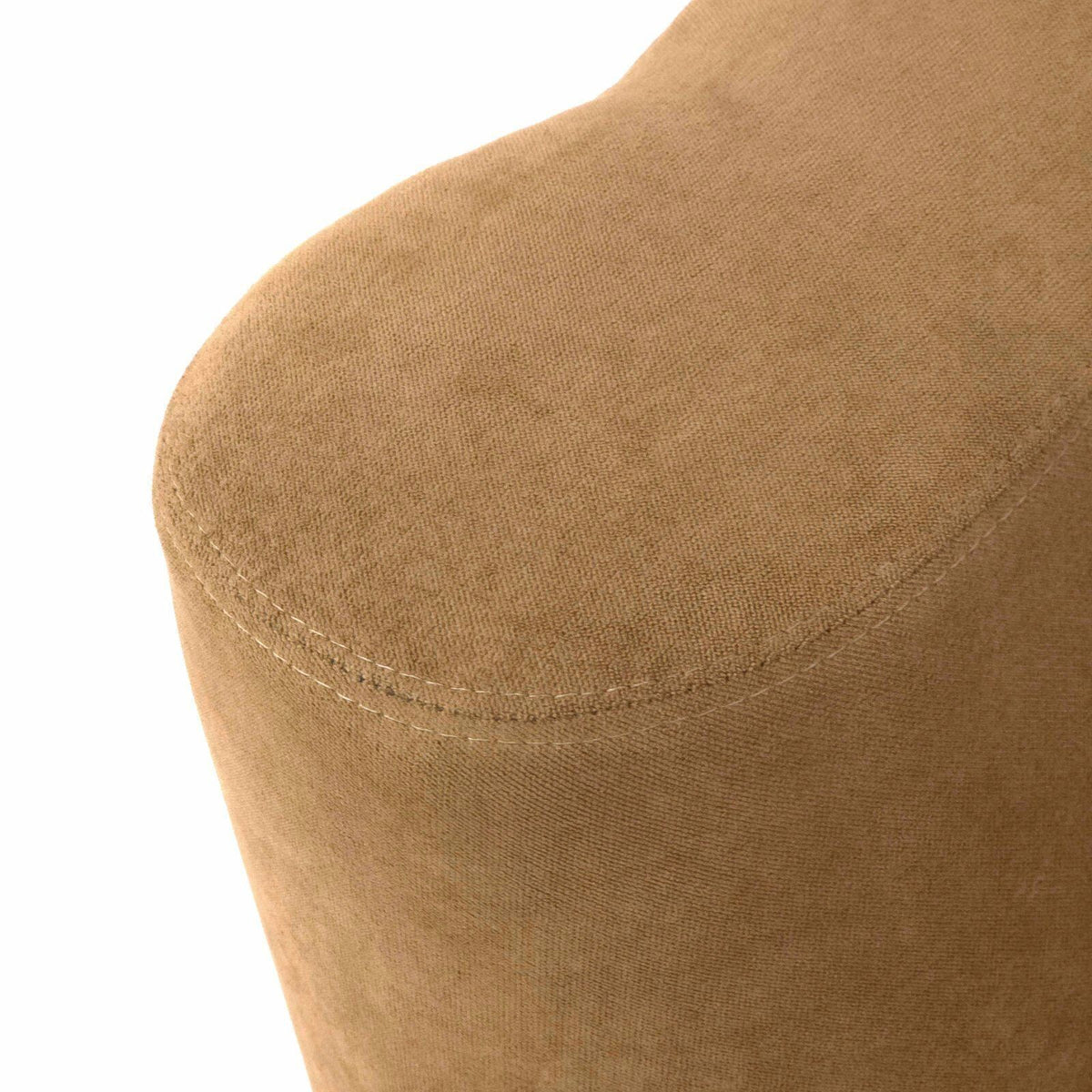 Precedent Corkscrew Swivel Chair in Taupe Upholstery