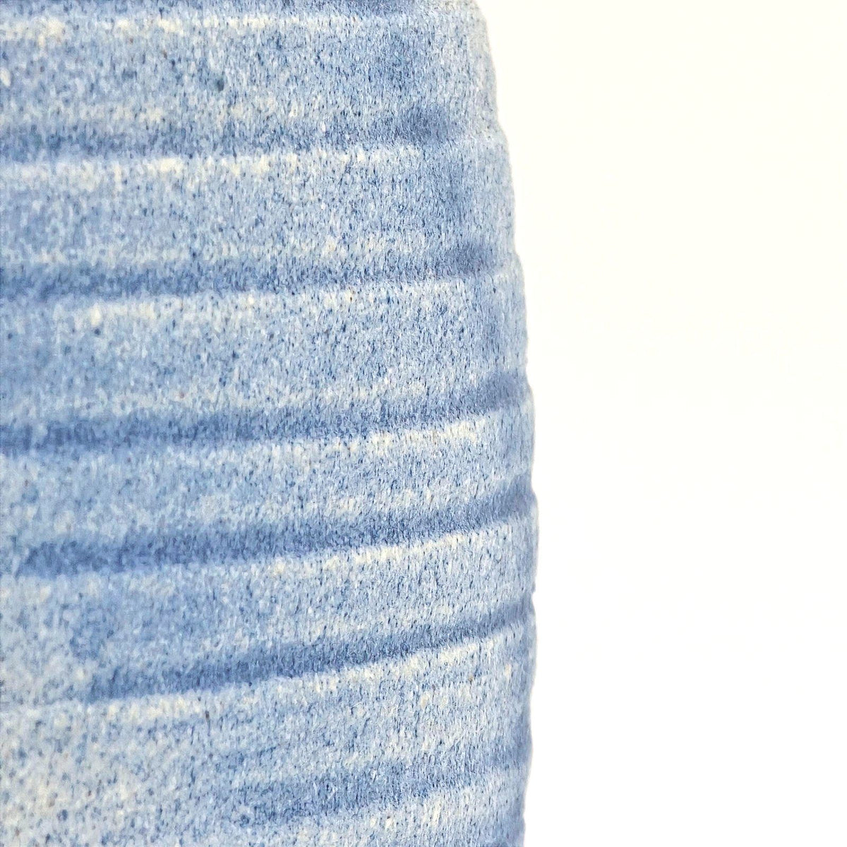Vintage Alan Snyder Potters Vision Arizona Studio Pottery Blue Vase 9.25"