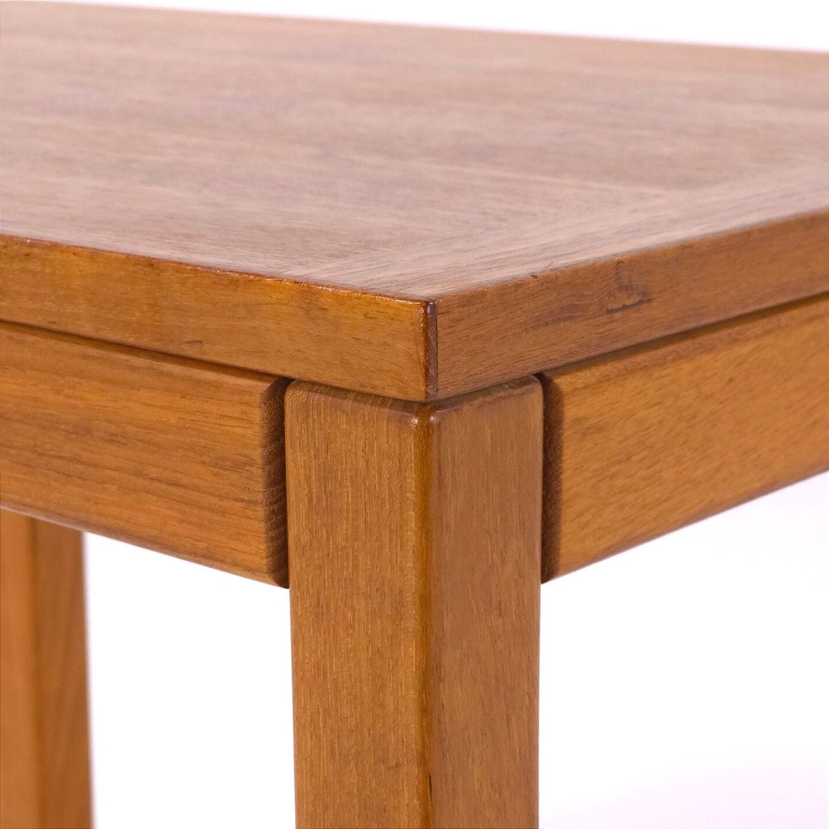 Vintage Vejle Stole Danish Teak Side End Tables Pair Mid Century Modern