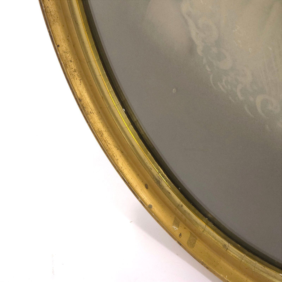 Antique Oval Framed Child Portrait Gold Gilt Frame Victorian Edwardian Wall Art