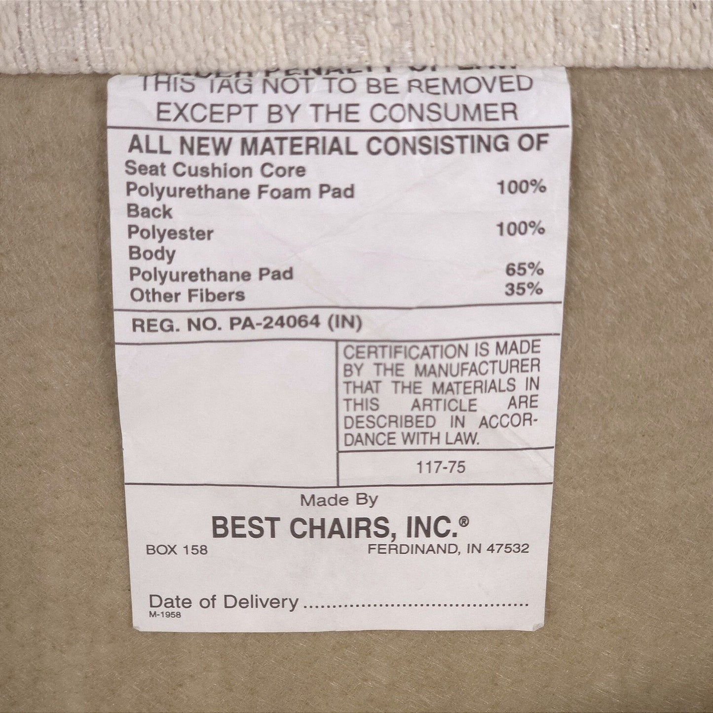 Cass Swivel Chair by Best Chairs, Inc
