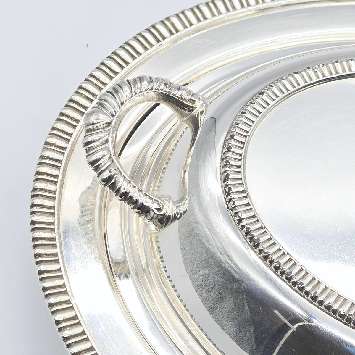 Vintage Friedman Silver Co Silverplate Covered Vegetable Dish 3176
