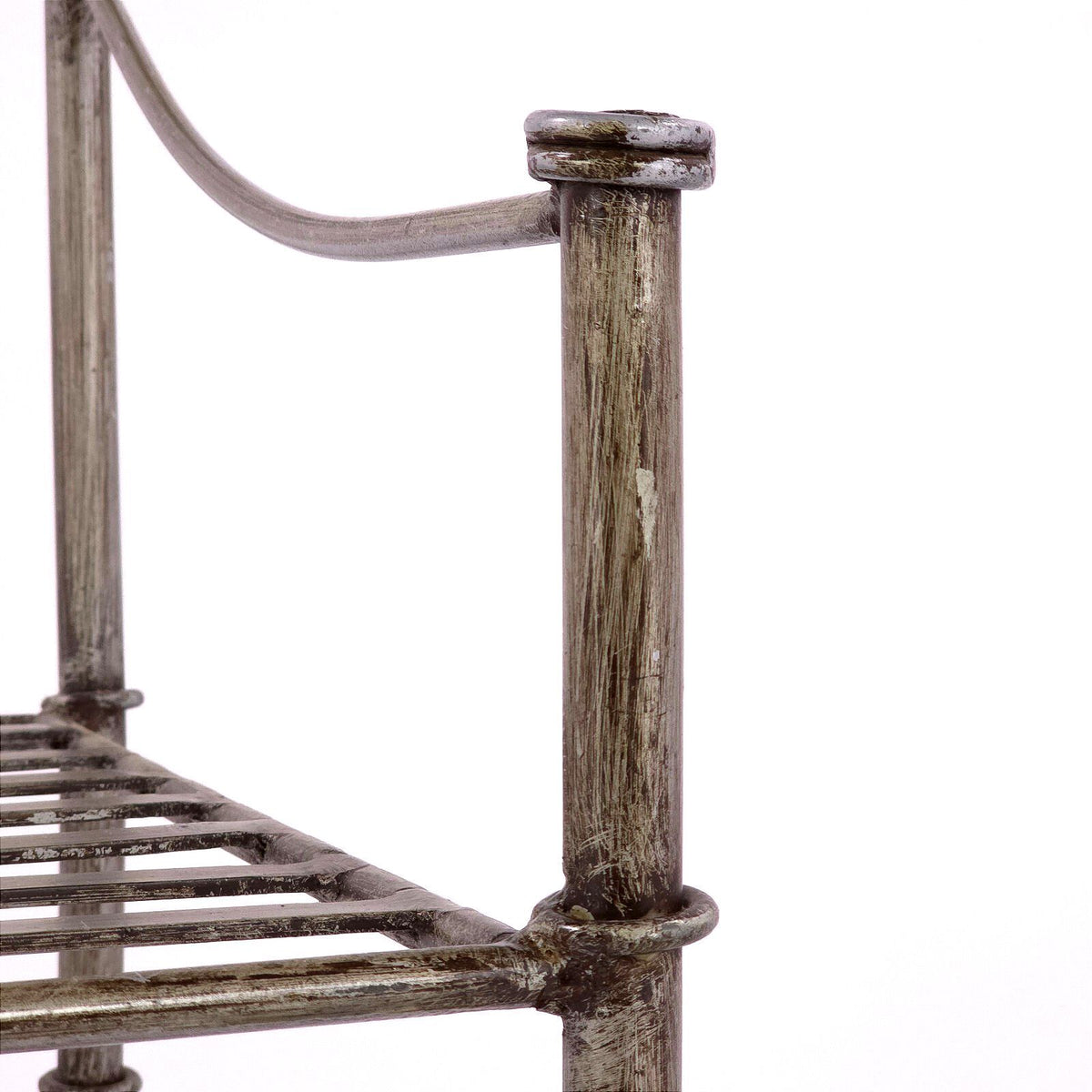 Vintage Giacometti Style Wrought Iron Armchair, Pier 1 Medici Pewter Chair