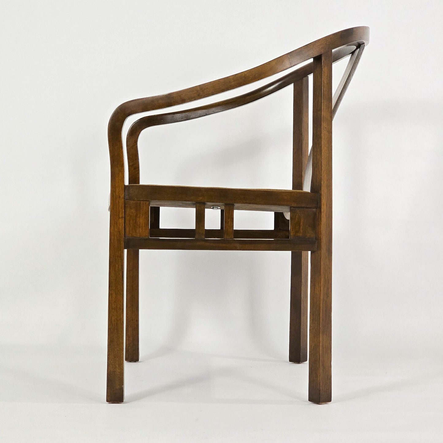 Michael Taylor for Baker Furniture MCM Asian-Style Dining/Club Chairs - Set of 4