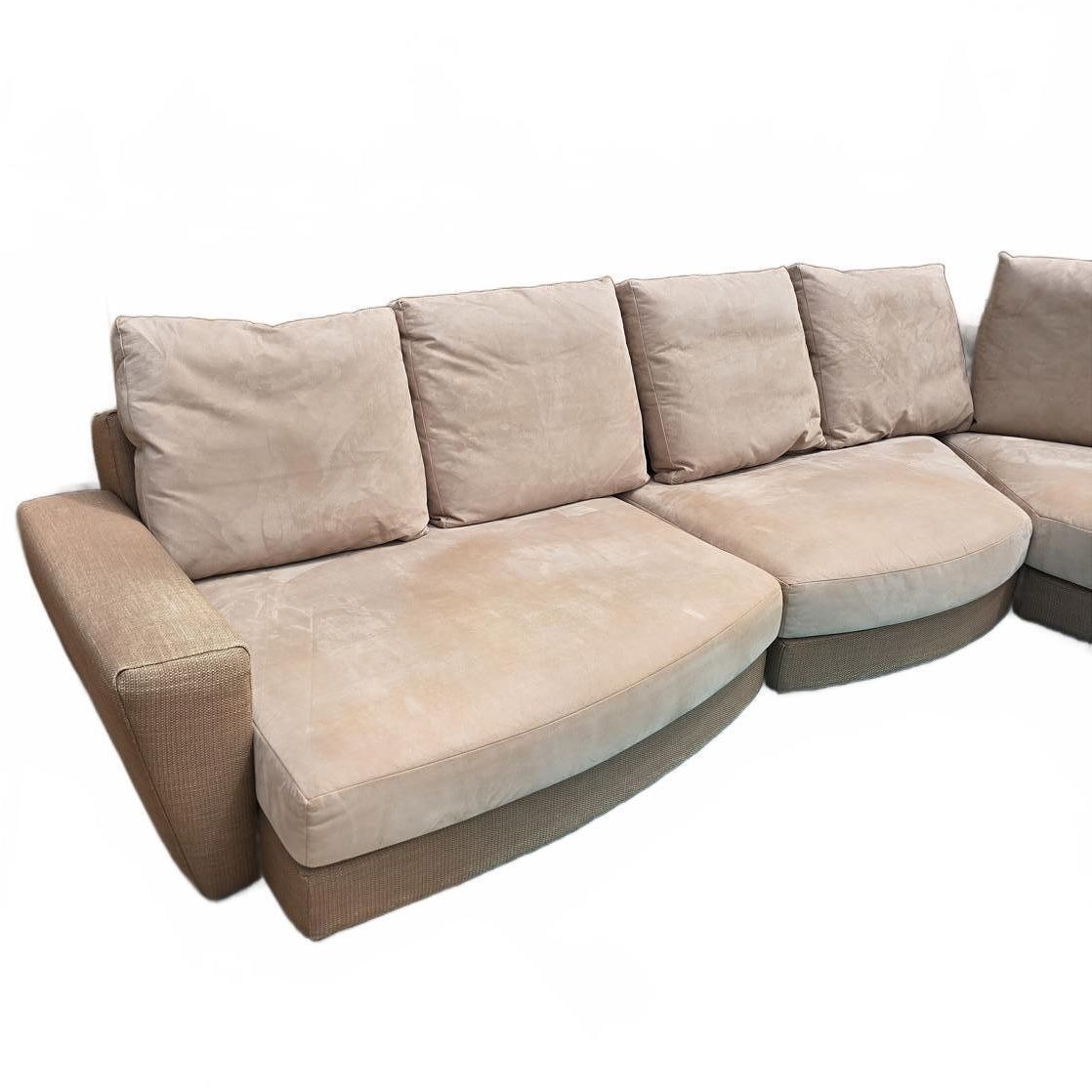 Authentic Roche Bobois "Beach Bay" Modular Sectional Sofa - Hans Hopfer
