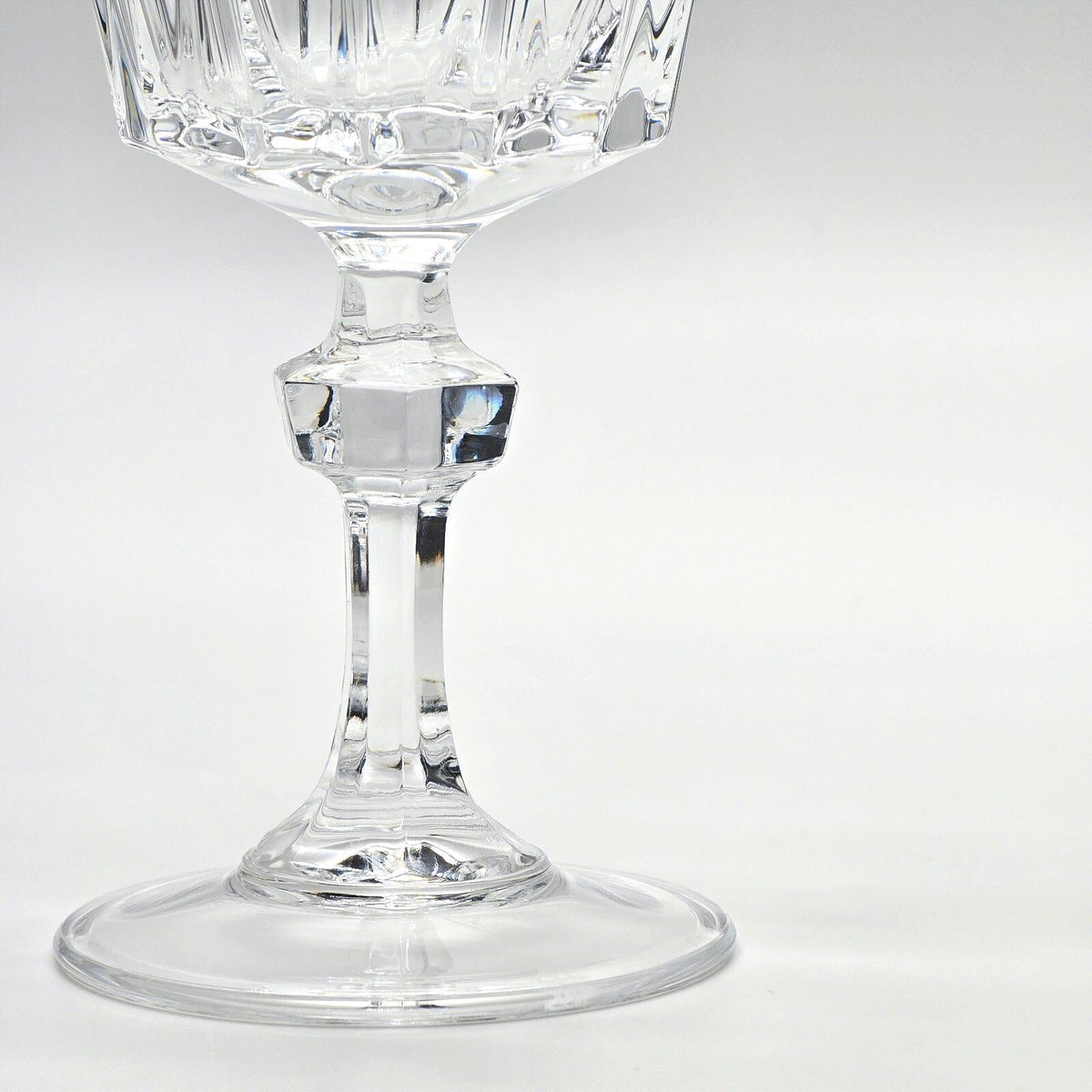 Vintage Princess House Esprit Crystal Wine Glasses Goblets - Set of 4