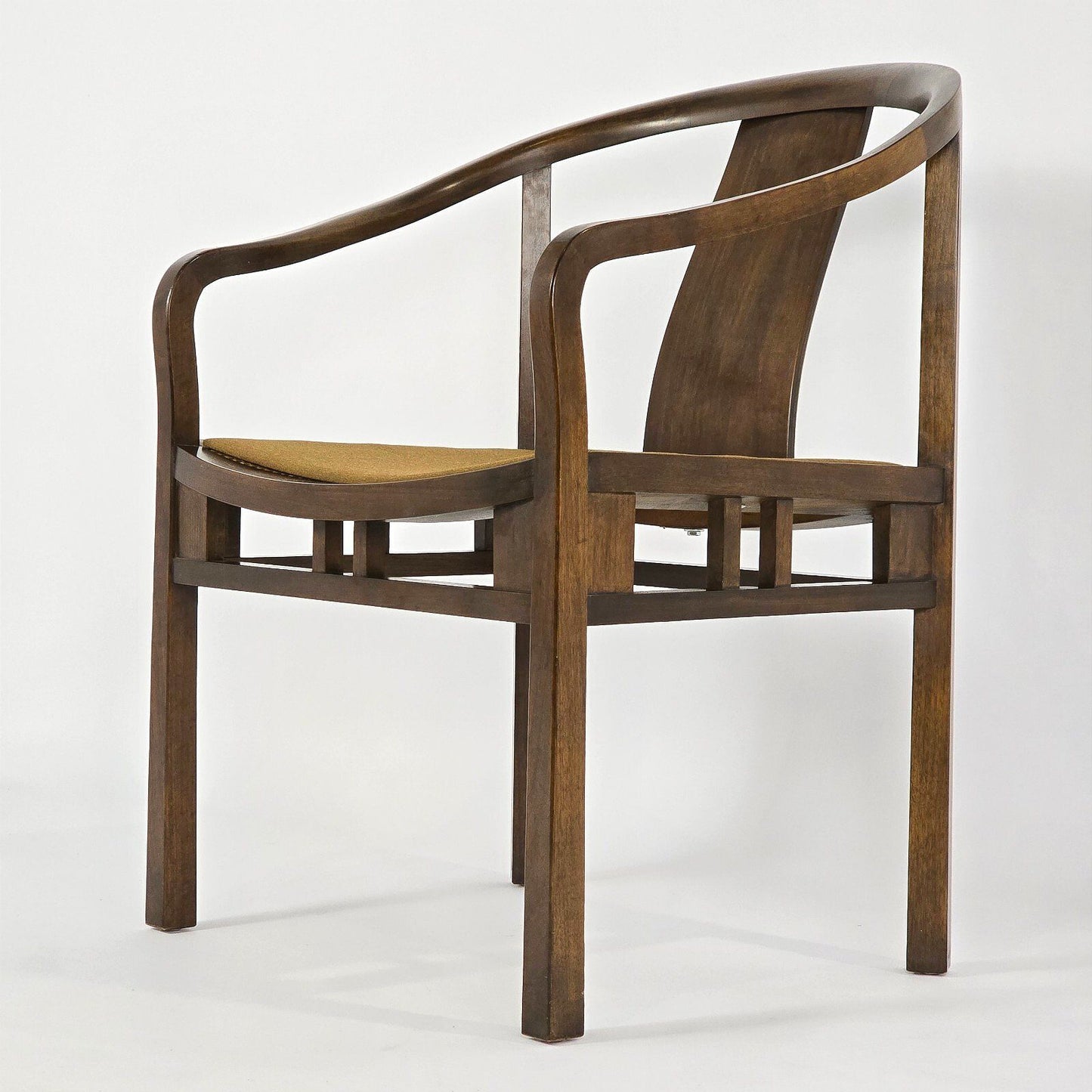 Michael Taylor for Baker Furniture MCM Asian-Style Dining/Club Chairs - Set of 4