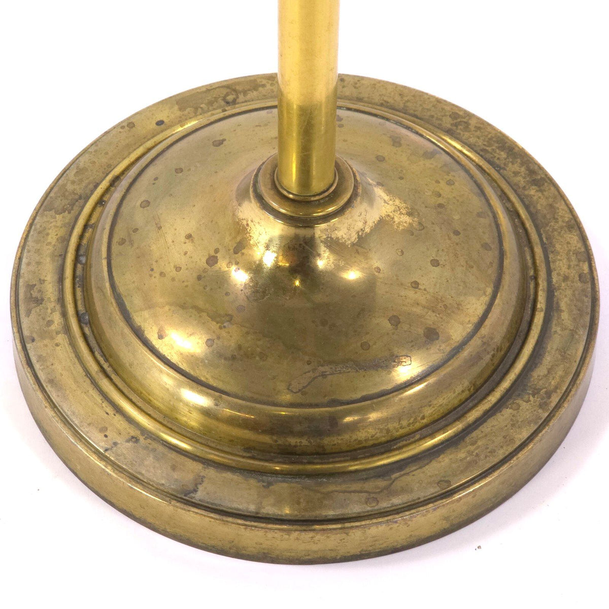 Vintage Stiffel Brass Pharmacy Floor Lamp Adjustable Dimmable Reading Light
