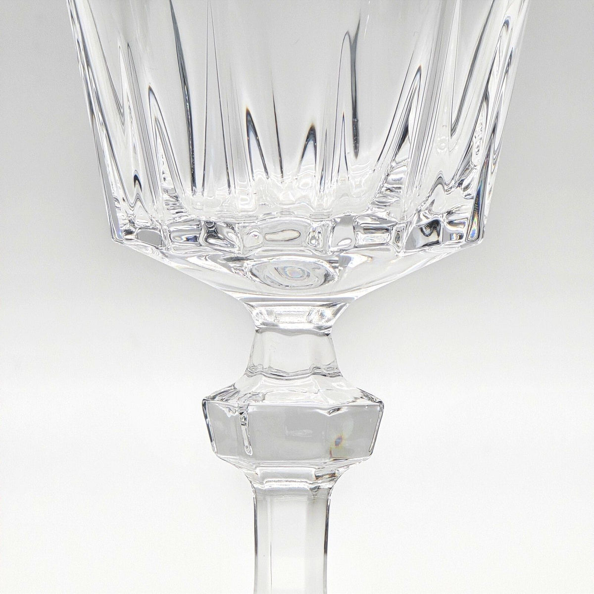 Vintage Princess House Esprit Crystal Wine Glasses Goblets - Set of 4