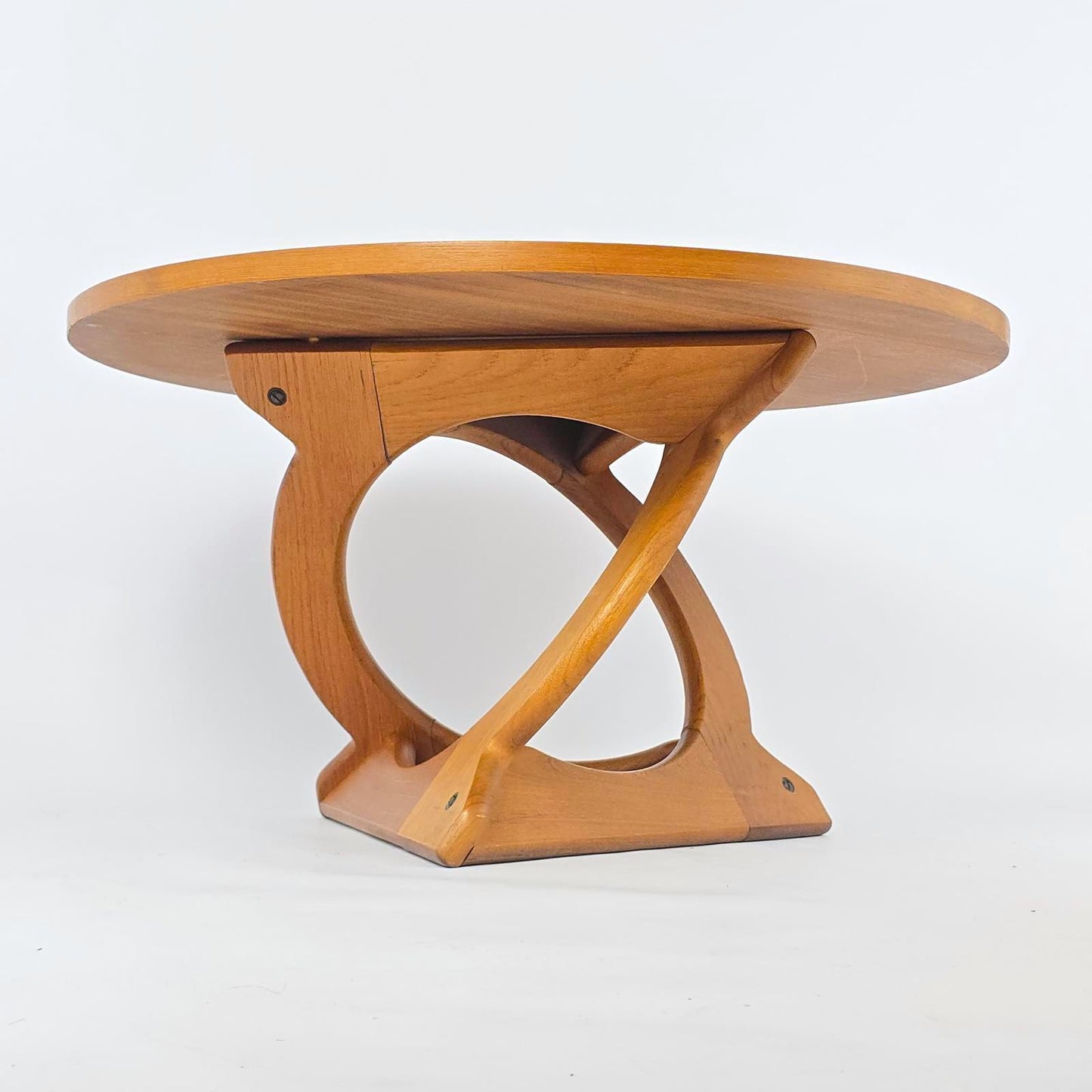 Vintage Danish Modern Teak Coffee Table Model 75 by Holger Georg Jensen Kubus