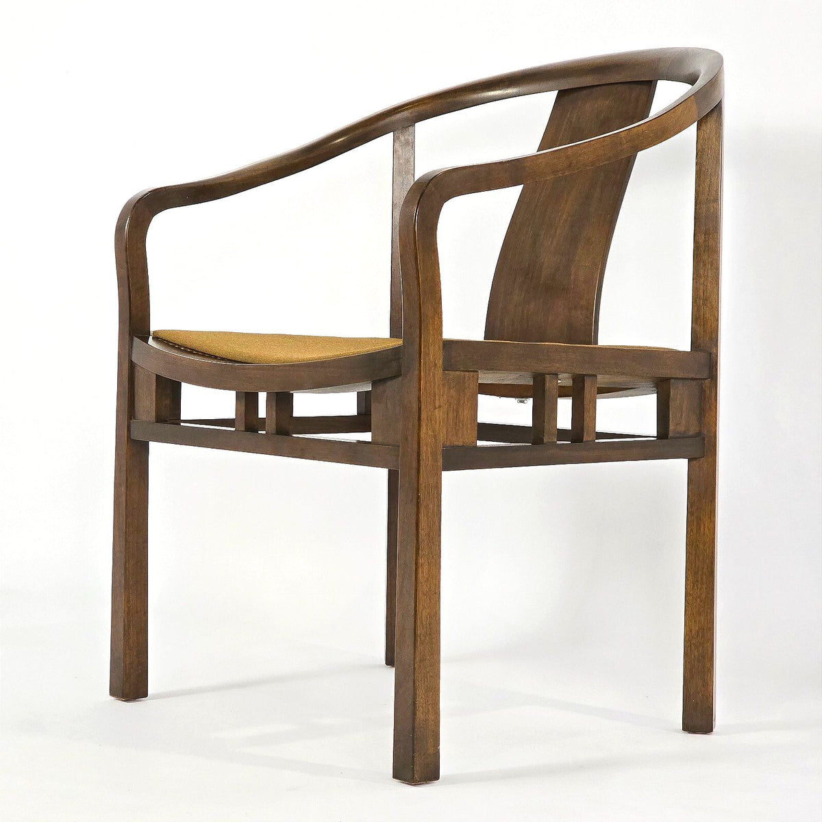 Michael Taylor for Baker Furniture MCM Asian-Style Dining/Club Chairs - Set of 4