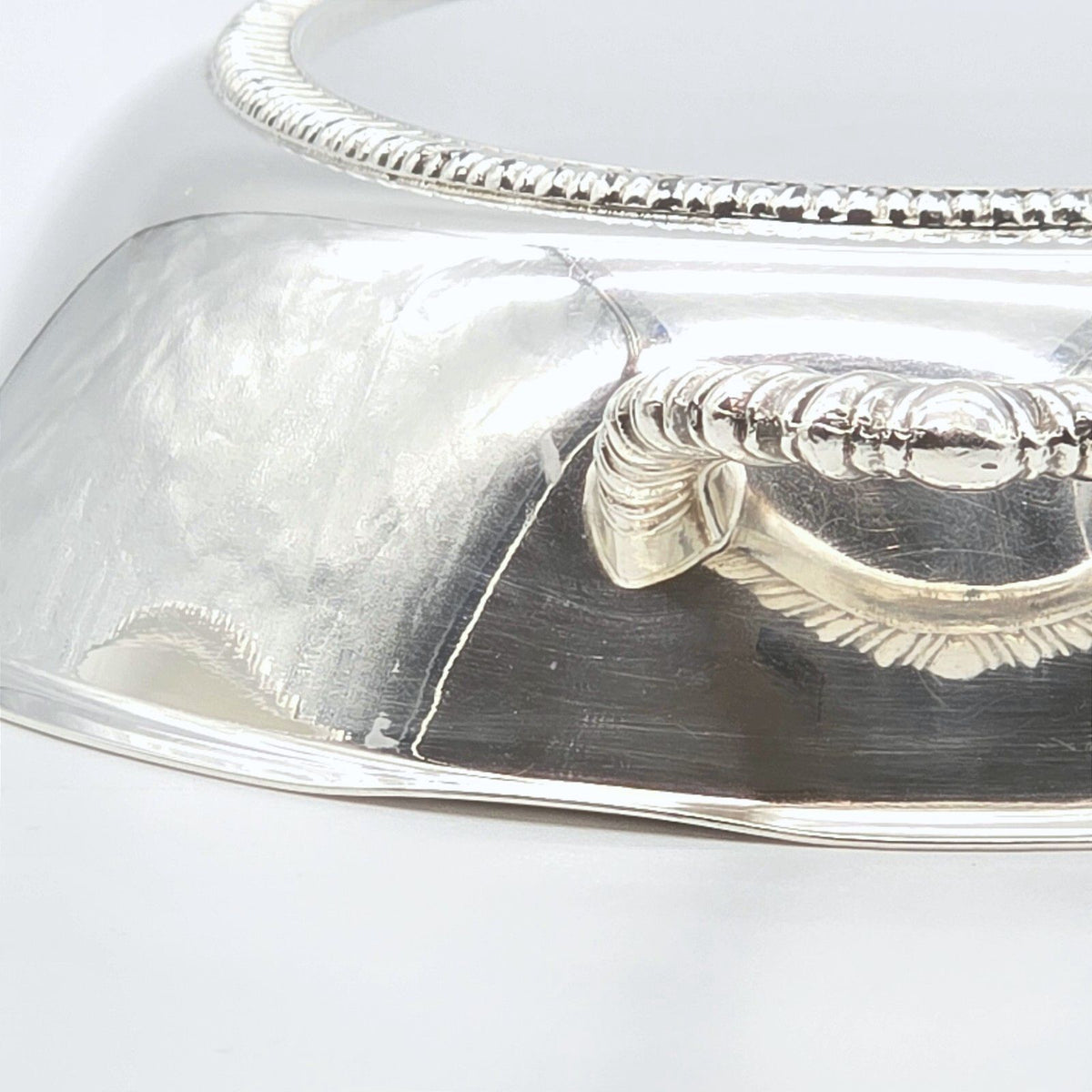 Vintage Friedman Silver Co Silverplate Covered Vegetable Dish 3176