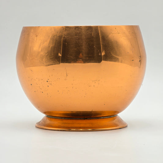 Vintage Coppercraft Guild Solid Copper Violet Bowl — additional view