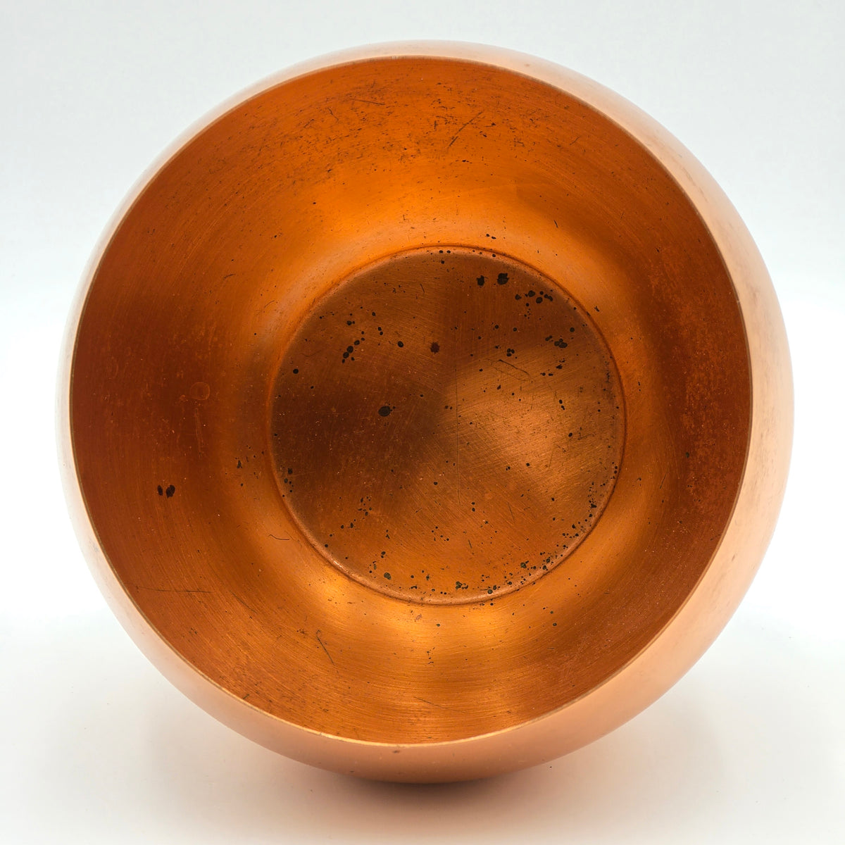 Vintage Coppercraft Guild Solid Copper Violet Bowl — additional view