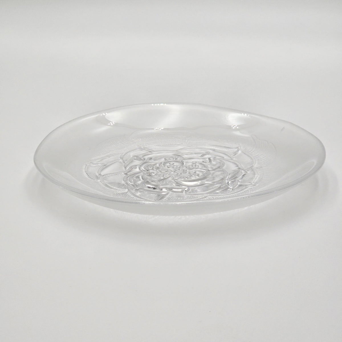 Vintage litalla Villiruuso, Wild Rose, Glass Dish — additional view