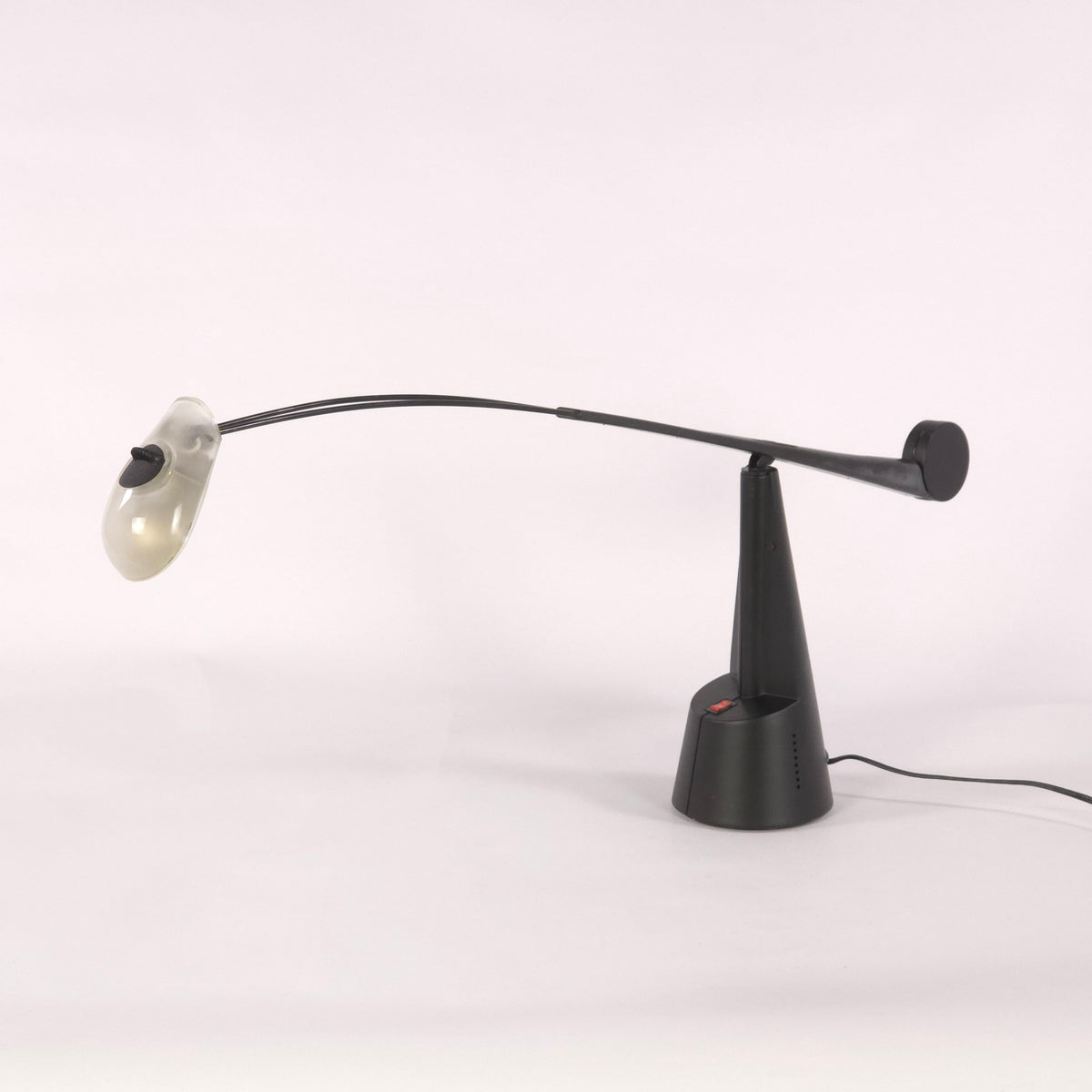 Vintage Post-Modern Nuova Lamperti "Bautta" Italian Desk Lamp — full view