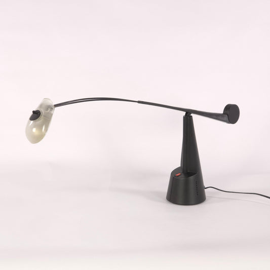 Vintage Post-Modern Nuova Lamperti "Bautta" Italian Desk Lamp — full view