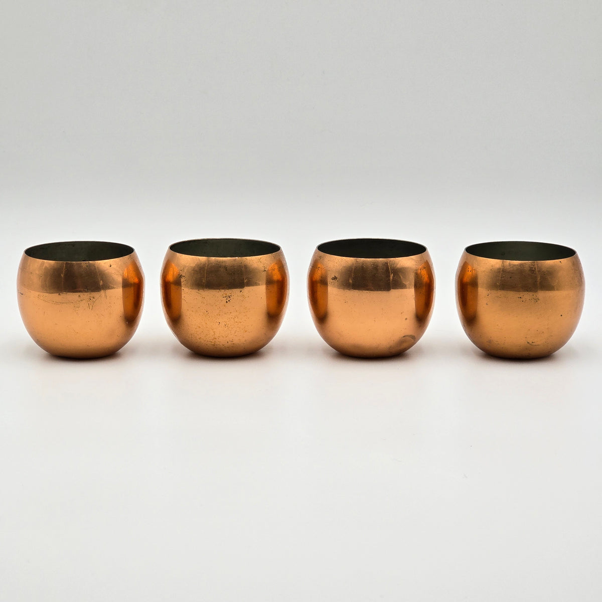 Vintage Set of Coppercraft Guild "Roly-Poly" Cup — additional view