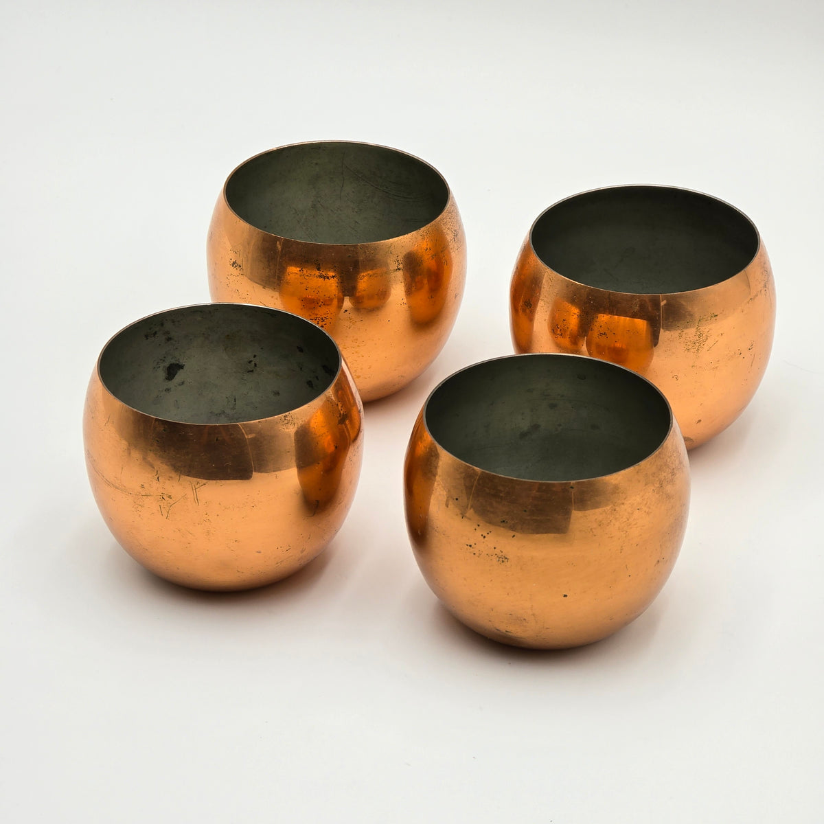 Vintage Set of Coppercraft Guild "Roly-Poly" Cup — additional view